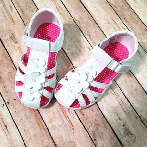 Girls Size 10 Flower Sandals